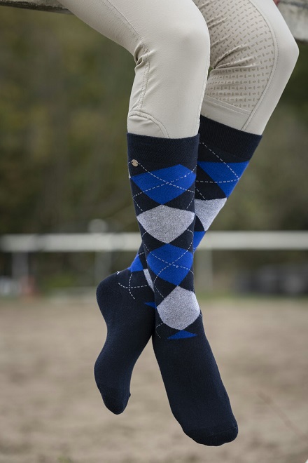 CALZINO LOSANGHE LUREX INVERNALE* Unisex 